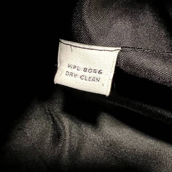 Style & Co. Womens Sparkle Button Front Blazer Jacket Size 14 Black Retro Style - Picture 5 of 10